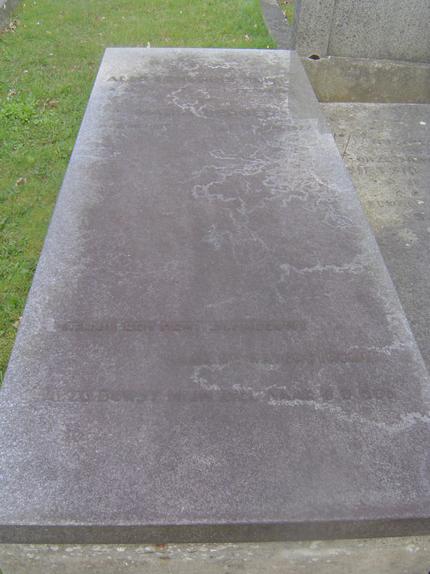 Grafsteen van Alle Hendriks RUITER (1873-1941)