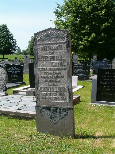 Grafsteen van Albert Hendriks RUITER (1865 - 1951)