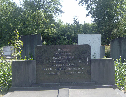 Grafsteen van Jacob RUITER (1898 - 1978)